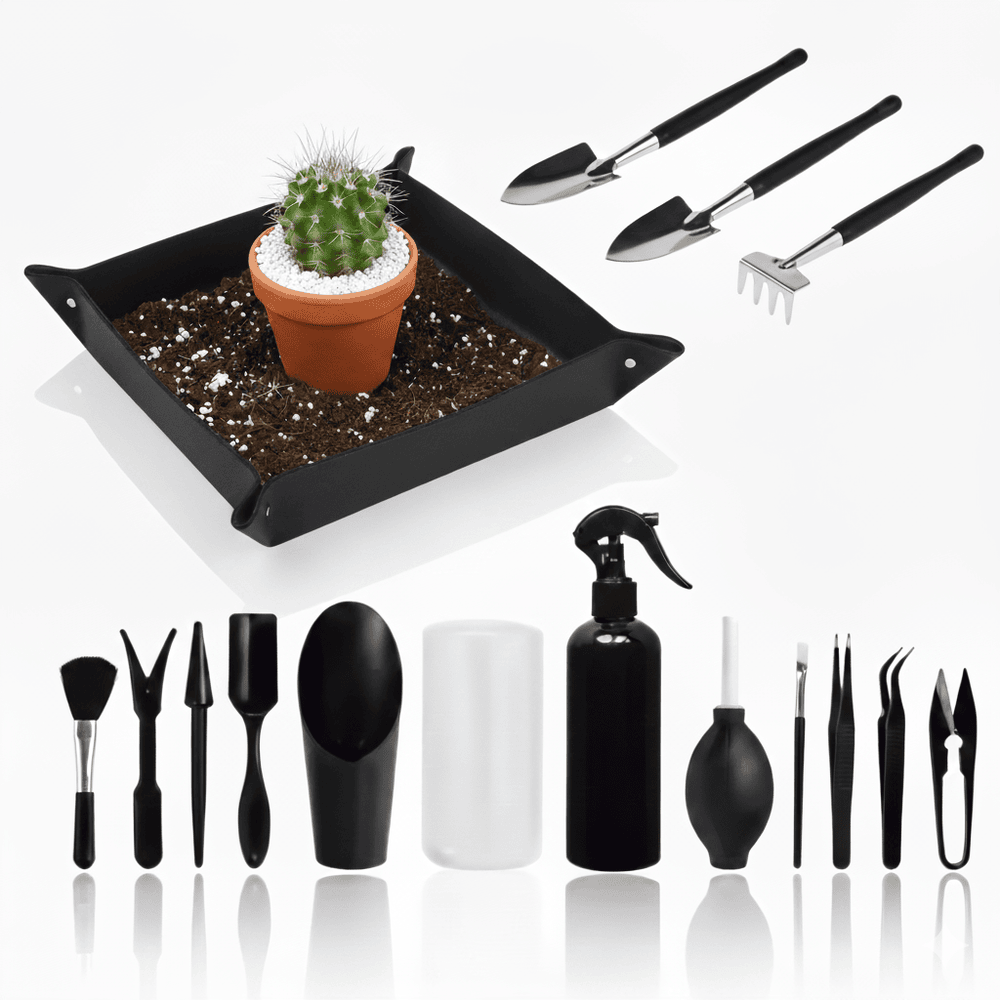 16-Piece Mini Gardening & Transplanting Tool Set