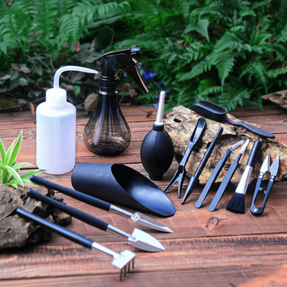 16-Piece Mini Gardening & Transplanting Tool Set